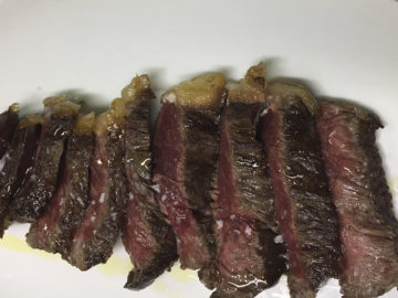 Entrecôte de vaca Charolais, café de París