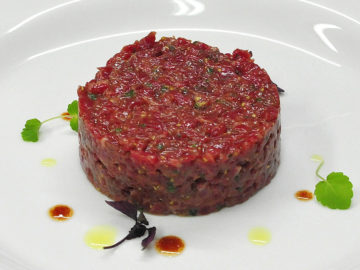 Steak tartar d'Angus beef